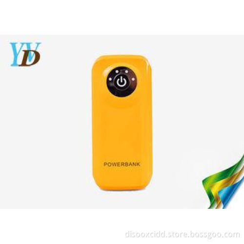 Orange 4400mAh ABS Li-ion Power Bank for Cellphone / MP3 /